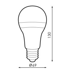 Ampoule E27 15W A70