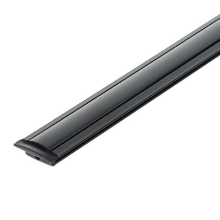 Profilé aluminium Ruban LED 24x9mm Noir