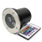 Spot encastrable extérieur 3W IP65 RGB