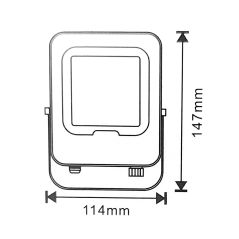 Projecteur LED 20W dimmable CCT3000-6000K