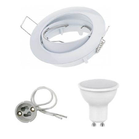 Spot orientable GU10 Blanc