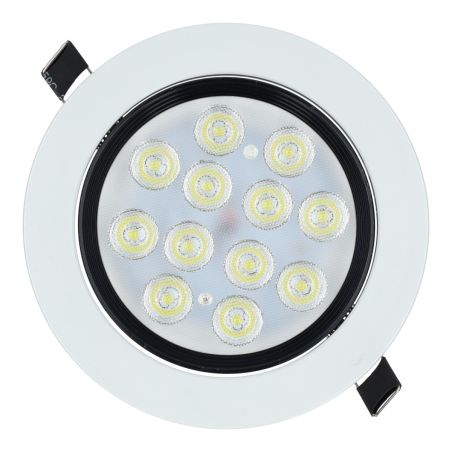 Spot orientable 12W Blanc et noir