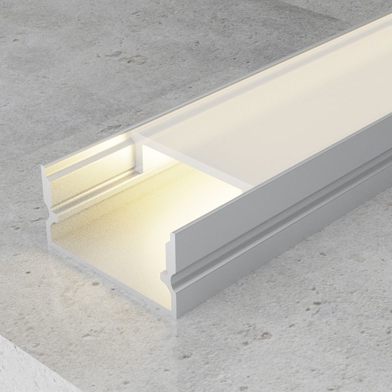 Profilé aluminium Ruban LED 20x10mm