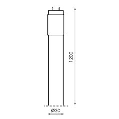 Base Tube LED 120cm