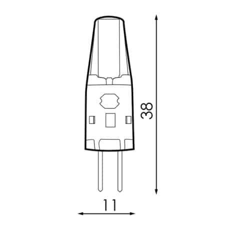 Ampoule G4 3W 12V