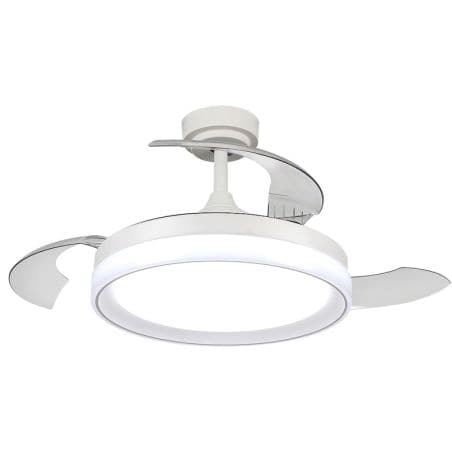 Ventilateur Plafond 36W Blanc CCT 6000K-4000K-3000K