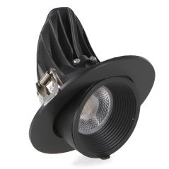 Spot de surface orientable 15W Noir CCT3000K-4500K-6000K