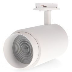 Projecteur intérieur monophasé 30W dimmable Blanc avec optique réglable