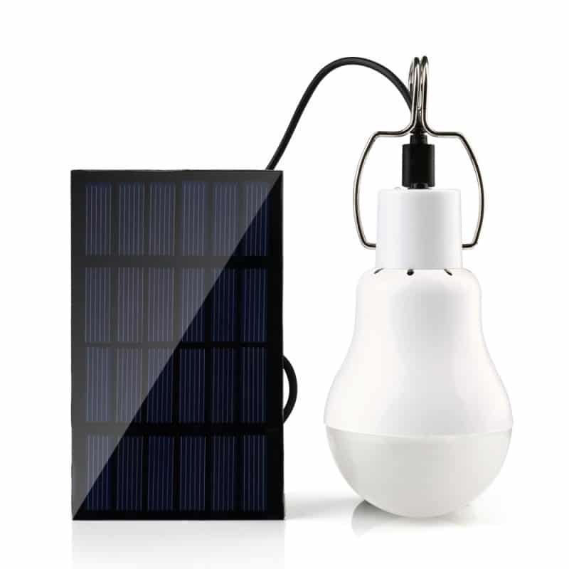 Lampe solaire Camping, Ampoule solaire Portable Solaire Alimenté