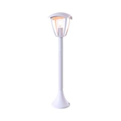 Potelet extérieur 60cm E27 IP44 Blanc