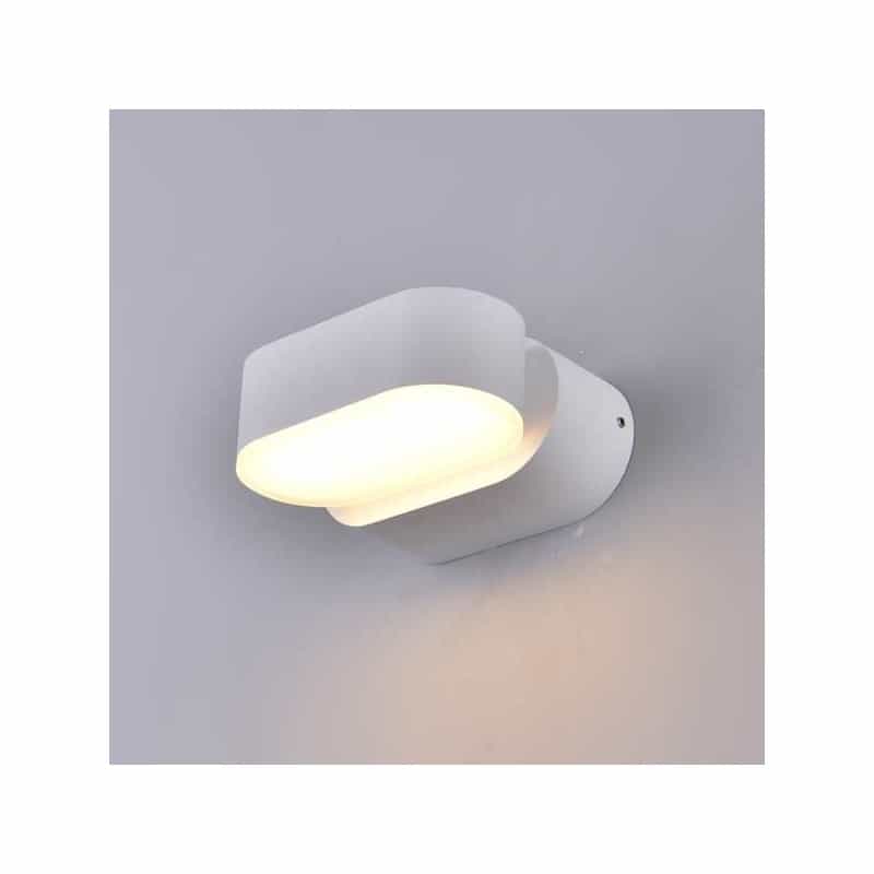 Applique murale orientable 6W blanc IP54