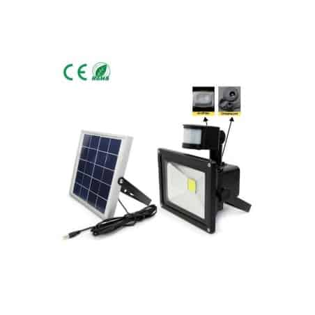 Projecteur solaire Power Spot Noir 250 lumens détecteur intelligent 365  Premium