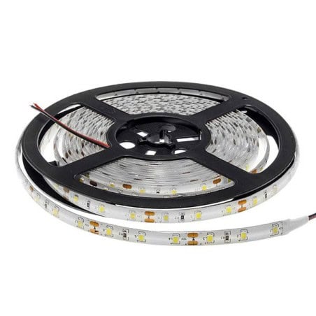 Ruban LED 12V SMD2835 4,8W/m IP54 Blanc Chaud 2700K avec Alimentation 12V-230V – Option Contrôleur RF 12V