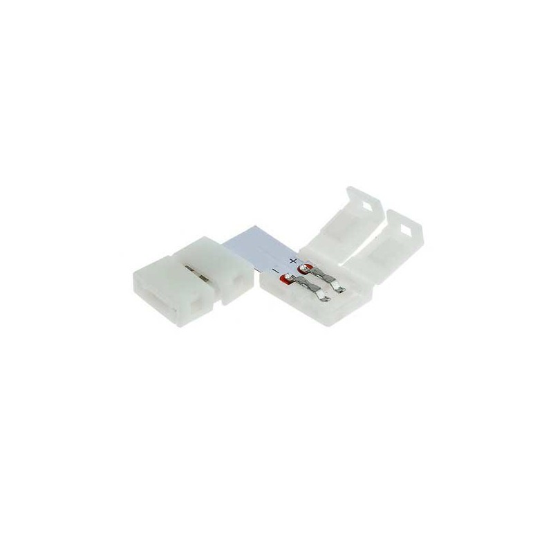 Acheter connecteur d'angle 90° pour rubans LED 8mm